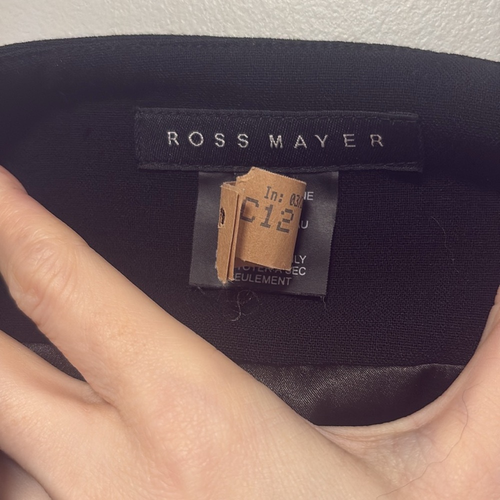 Skirt blazer set ptp 17 waist 14 size 2 by Ross Meyer - Picture 3 of 4